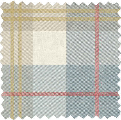Tartanowski Denim Blue Linen Fabric