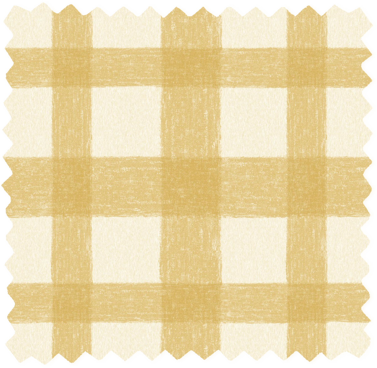 Buffalo Plaid Amber Linen Fabric