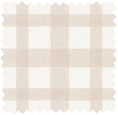 Buffalo Plaid Cashmere Linen Fabric