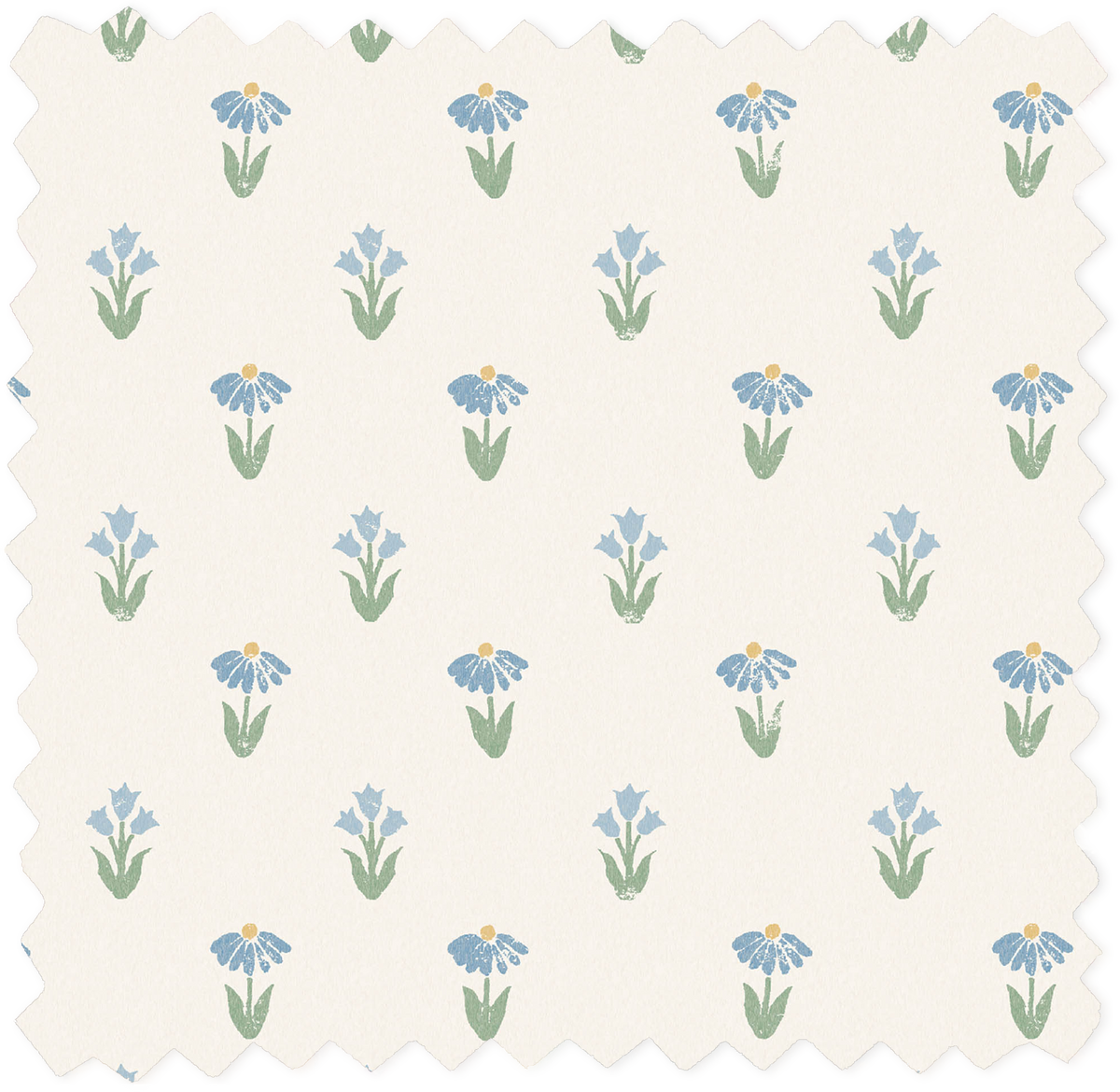 Lydia Cornflower Linen Fabric