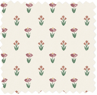 Lydia Chestnut Linen Fabric