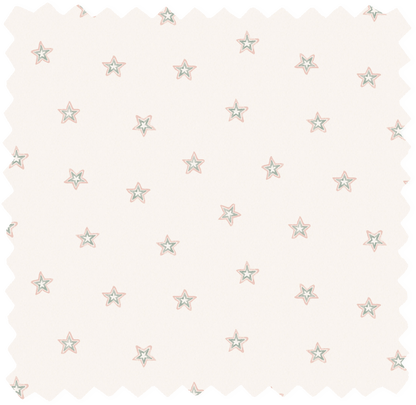 Cosmic Rose Garden Linen Fabric