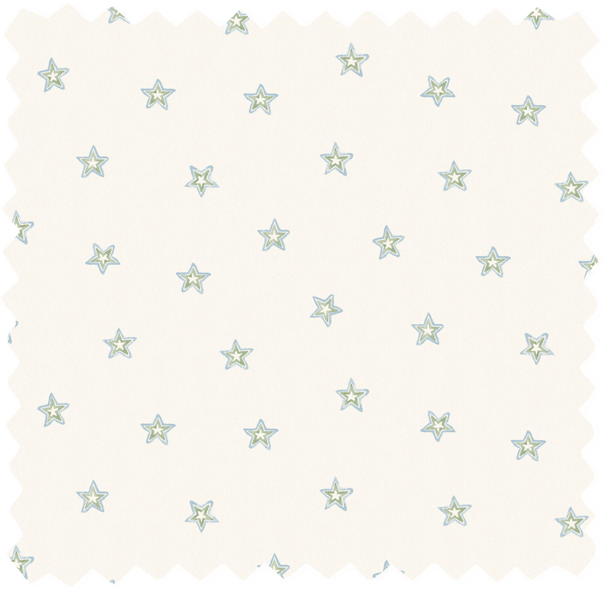 Cosmic Blue/Green Linen Fabric