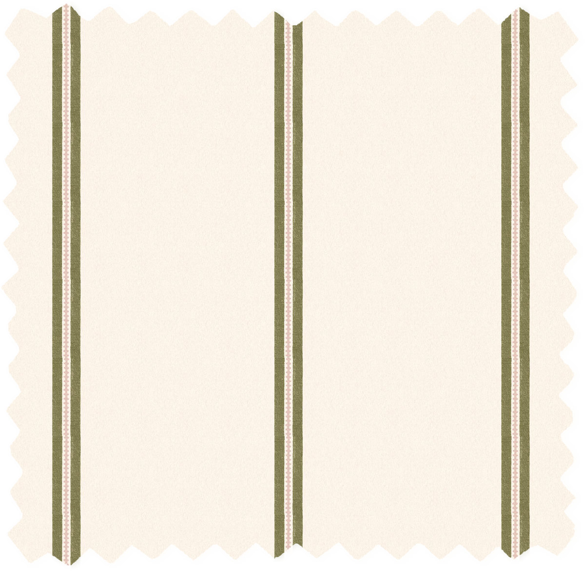 Ziggy Stripe Botonist Linen Fabric