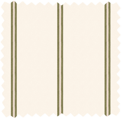 Ziggy Stripe Botonist Linen Fabric