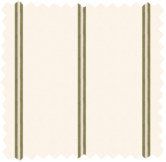 Ziggy Stripe Botonist Linen Fabric