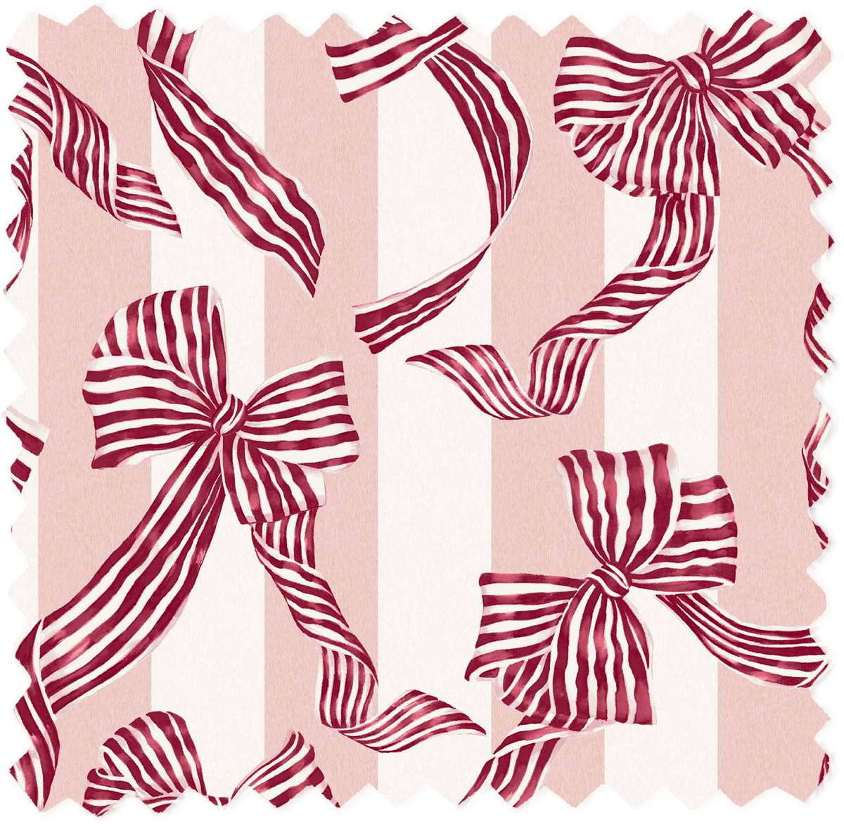 Audrey Cherry Drop Linen Fabric