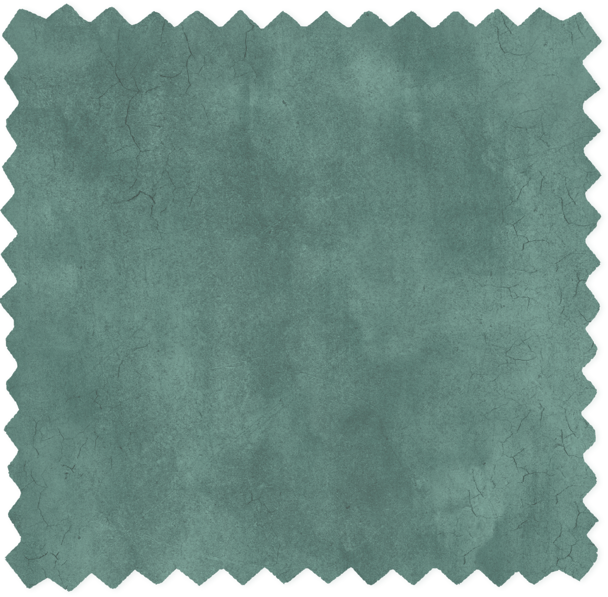 Craquelure Emerald Linen Fabric