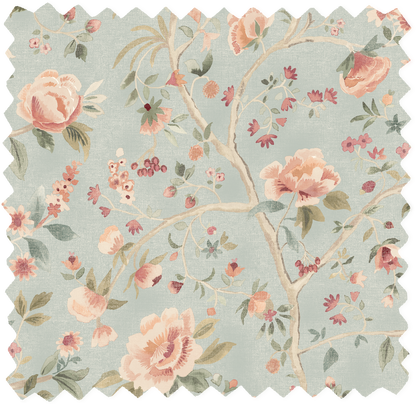 Peonia Duckegg Velvet Fabric