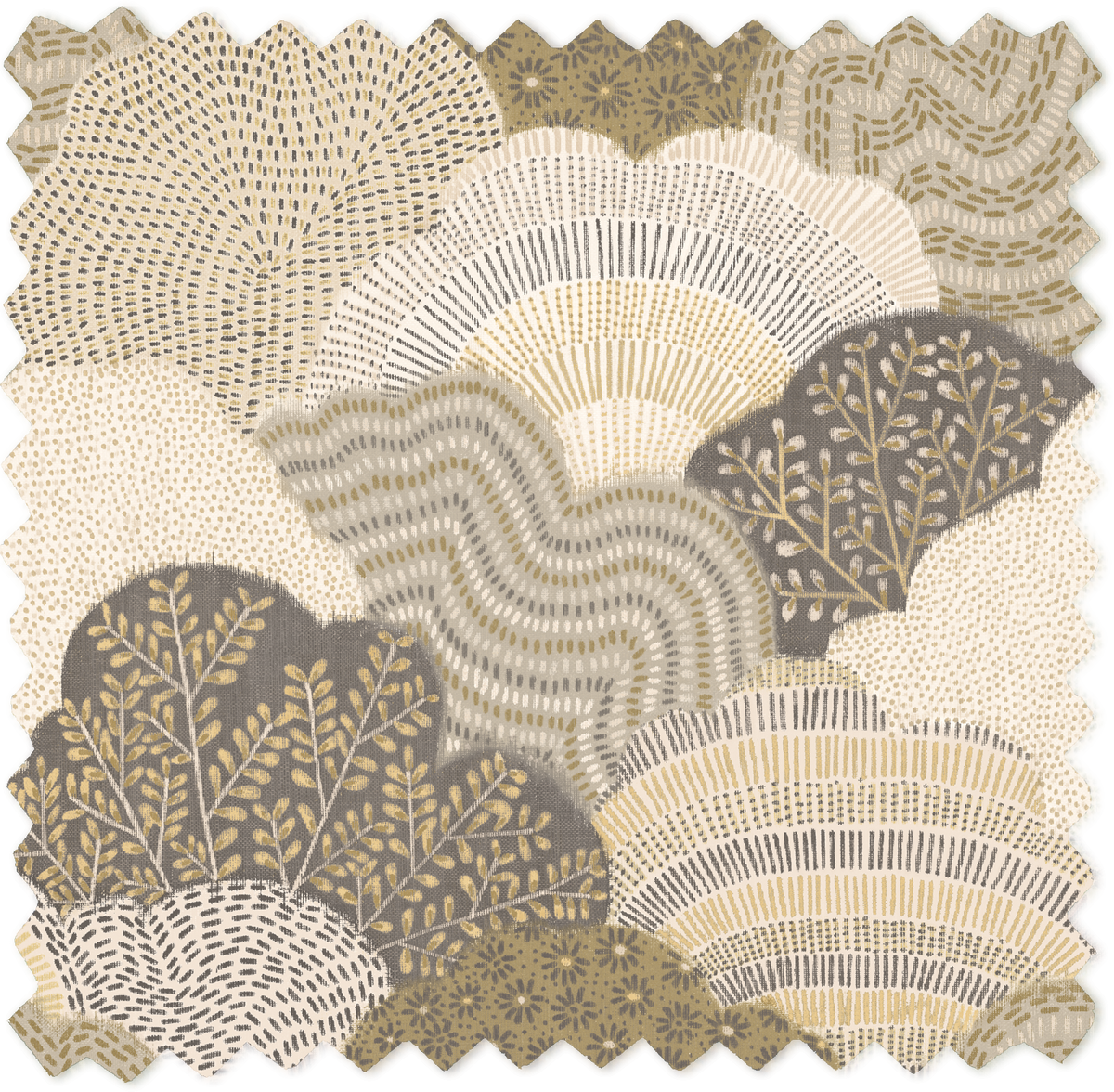 Fernshaw Natural Linen Fabric