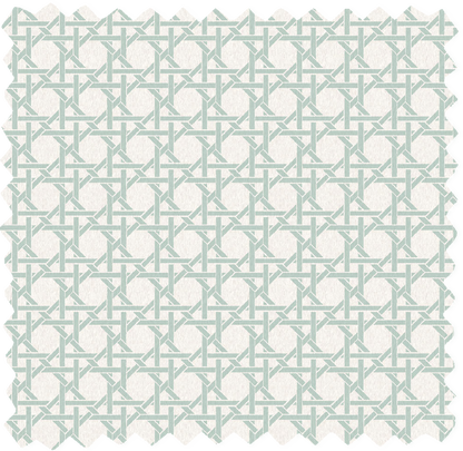 Rattan Duck Egg Linen Fabric
