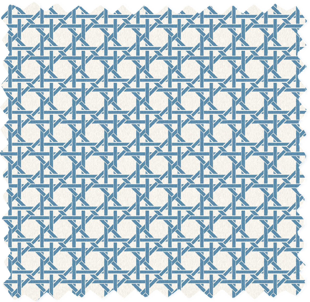 Rattan Indigo Linen Fabric