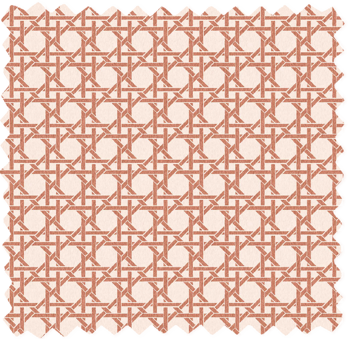 Rattan Rust Linen Fabric