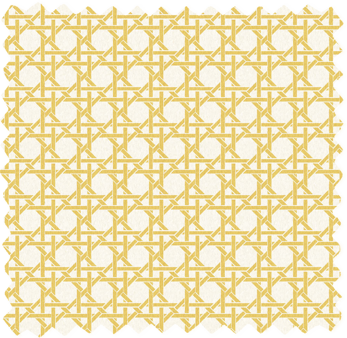 Rattan Golden Yellow Linen Fabric