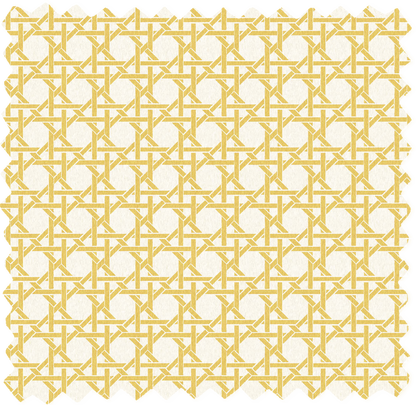 Rattan Golden Yellow Linen Fabric