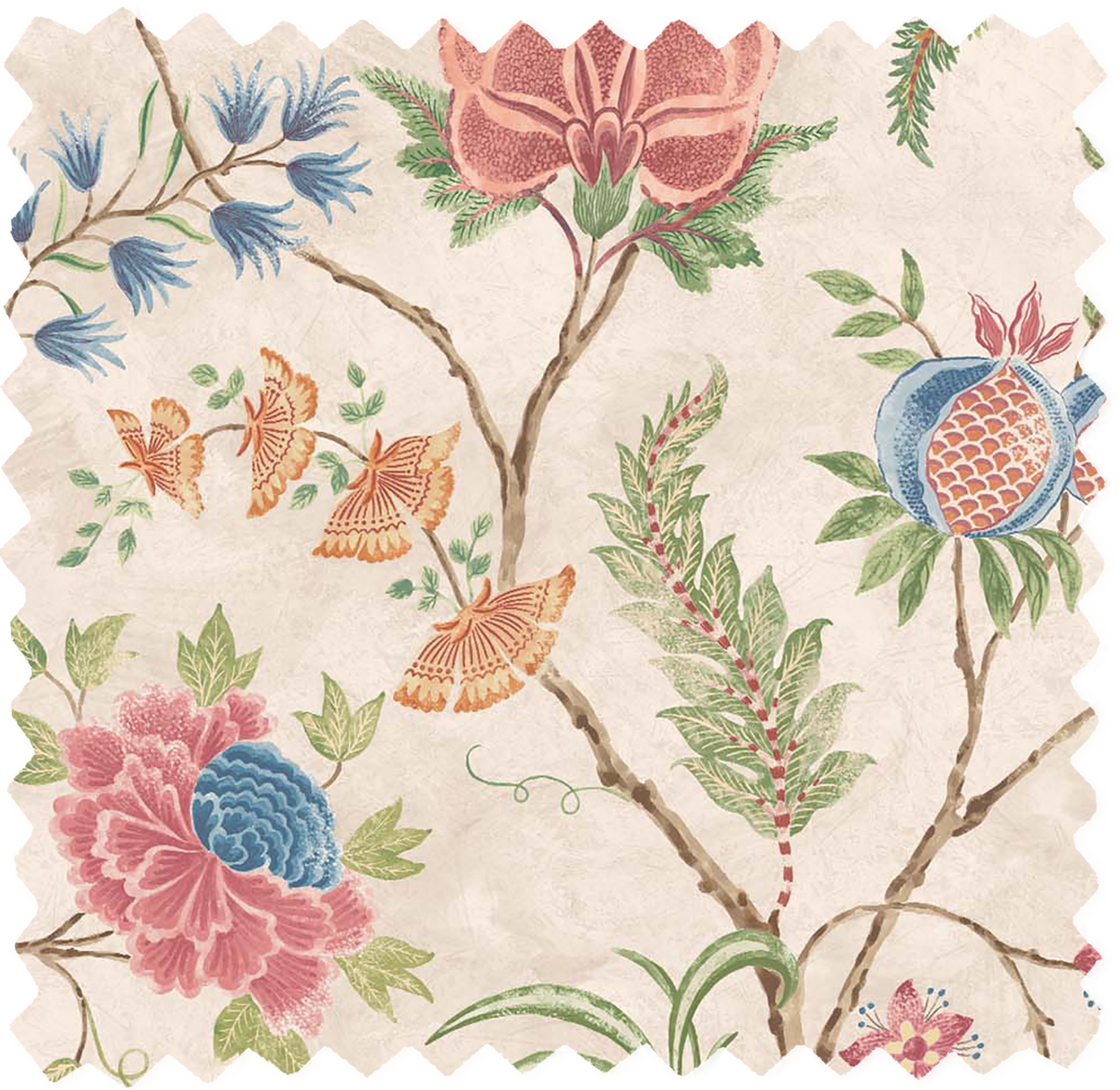 Pedana Lotus Velvet Fabric