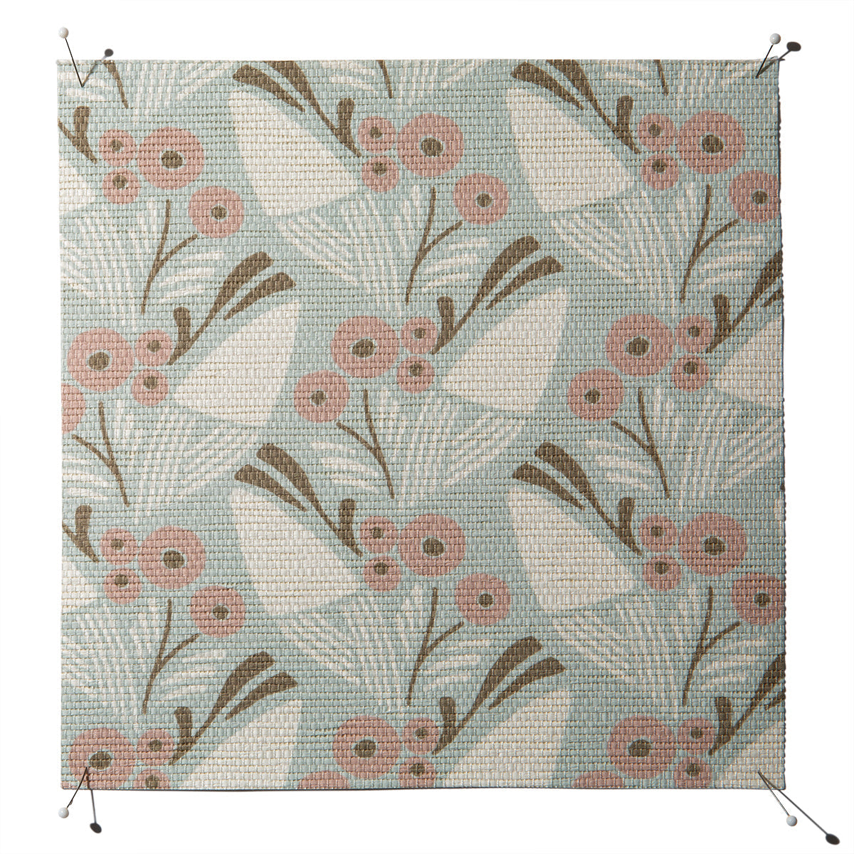 Maeve Paperweave Wallpaper by Serena Dugan in Crepe