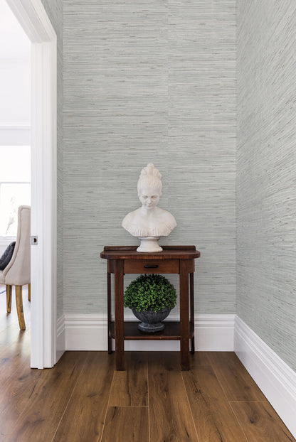Lustrous Grasscloth Wallpaper