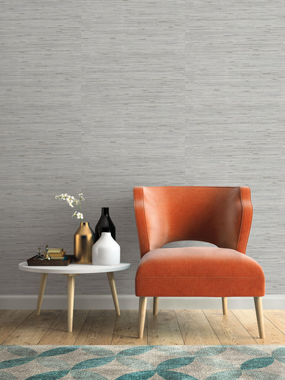 Lustrous Grasscloth Wallpaper