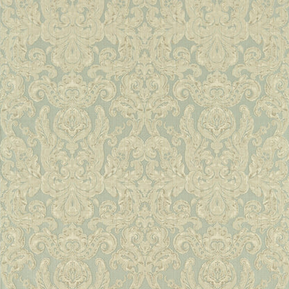 Brocatello Light Blue fabric by Zoffany