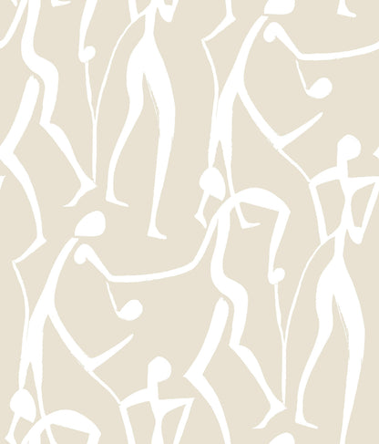 Joyful Dancers Wallpaper