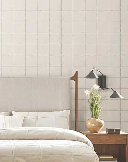 La Vitre Plaid Wallpaper