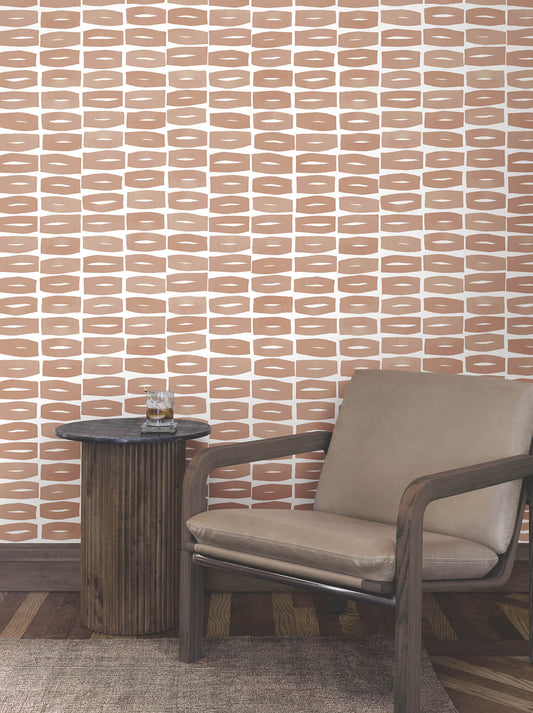 Modernist Motif Wallpaper