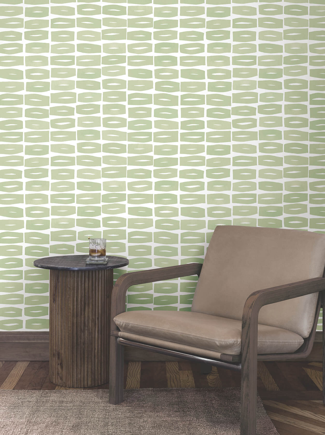 Modernist Motif Wallpaper