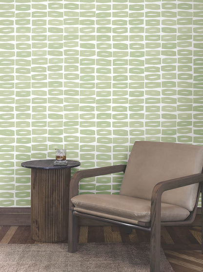 Modernist Motif Wallpaper