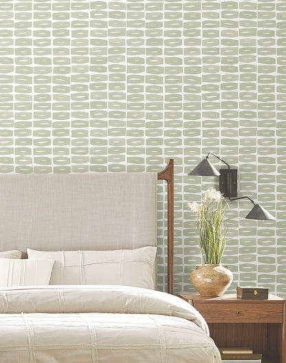 Modernist Motif Wallpaper