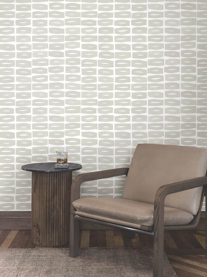 Modernist Motif Wallpaper