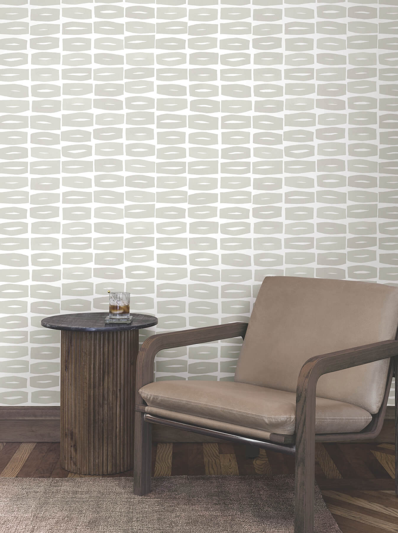 Modernist Motif Wallpaper