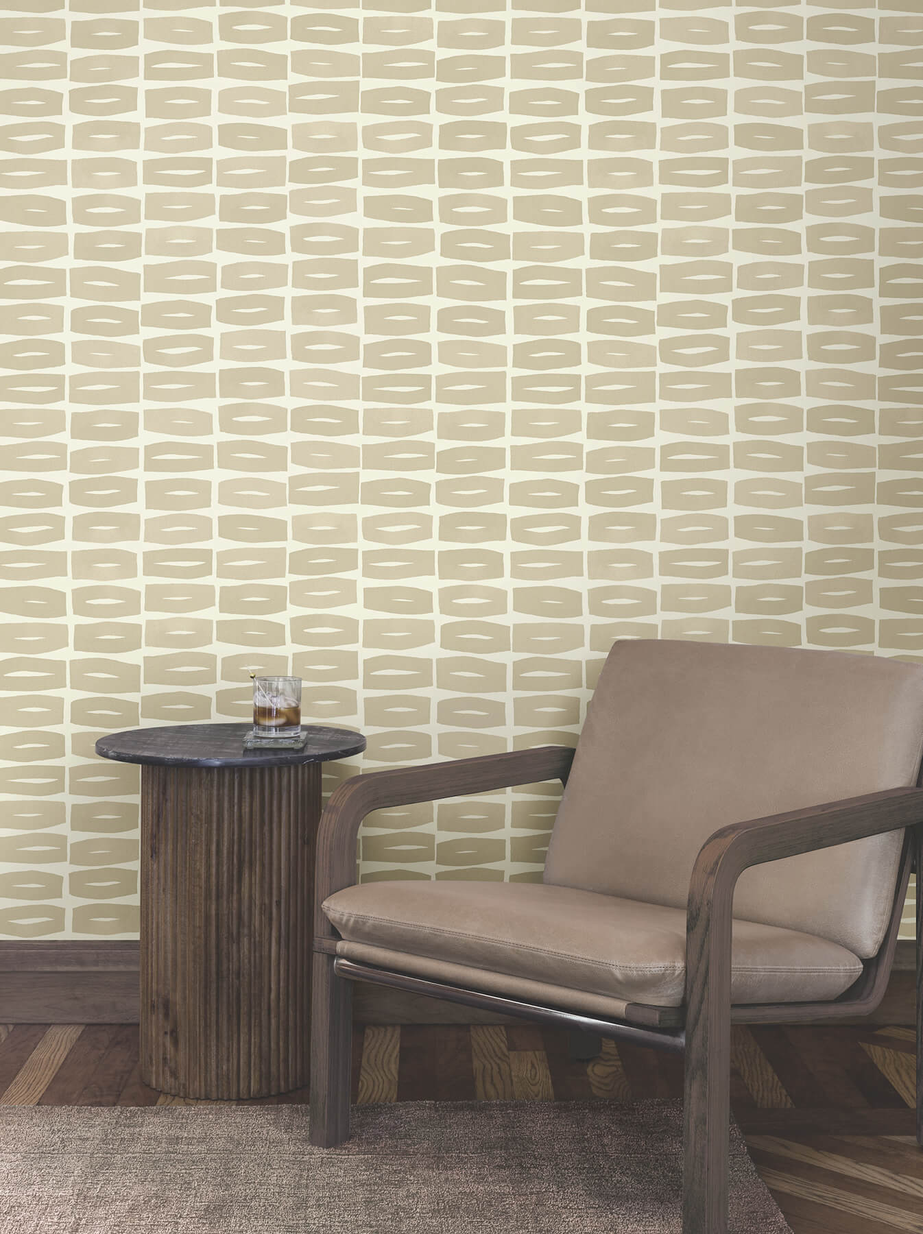 Modernist Motif Wallpaper