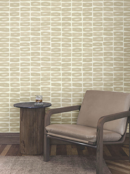 Modernist Motif Wallpaper