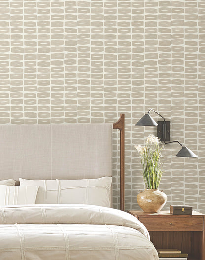 Modernist Motif Wallpaper