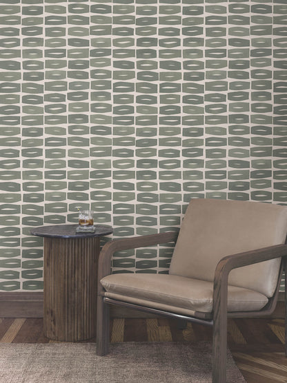 Modernist Motif Wallpaper