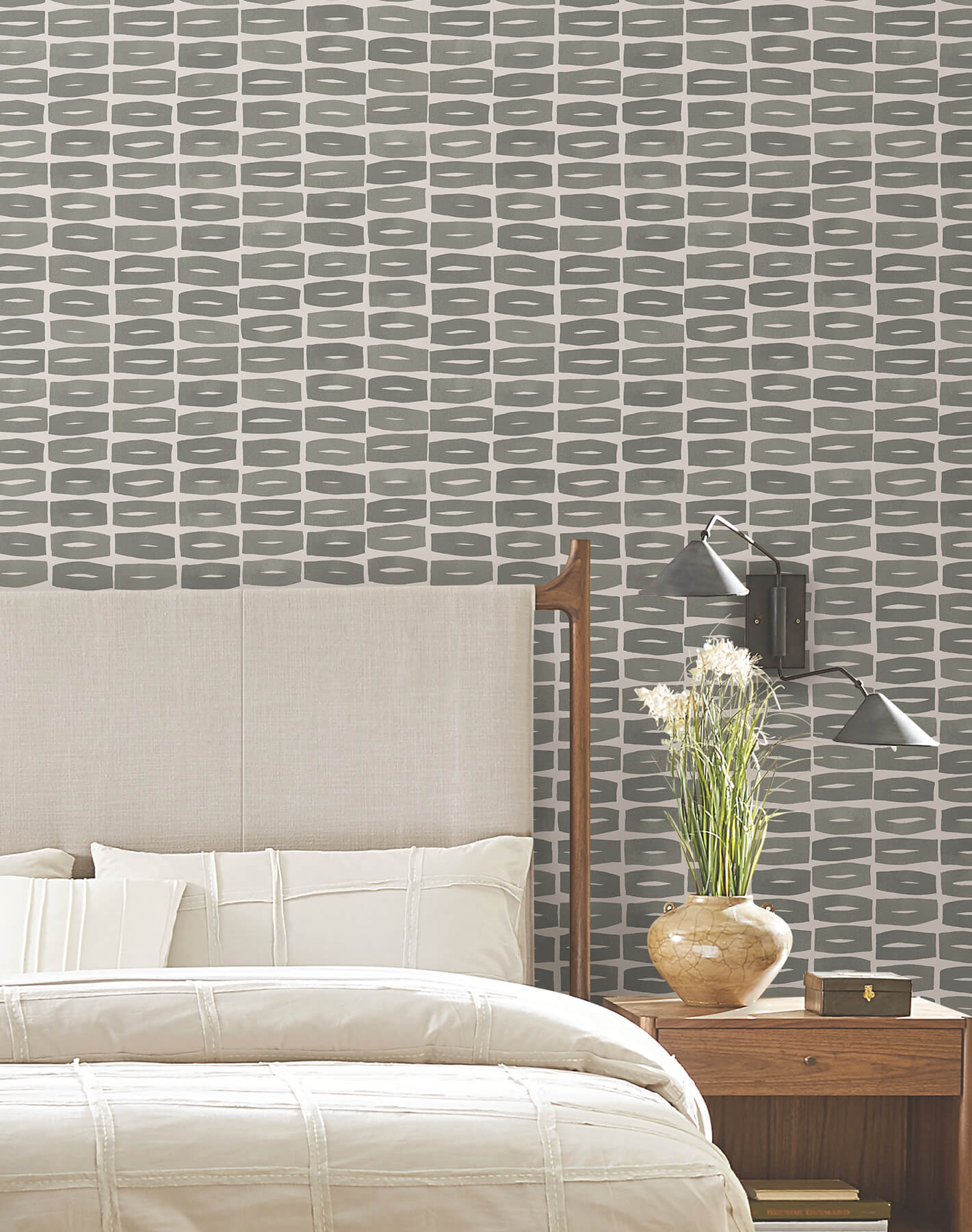 Modernist Motif Wallpaper