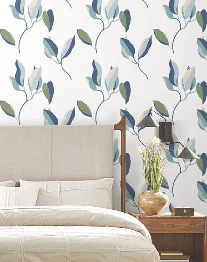 Brushwork Branches Wallpaper