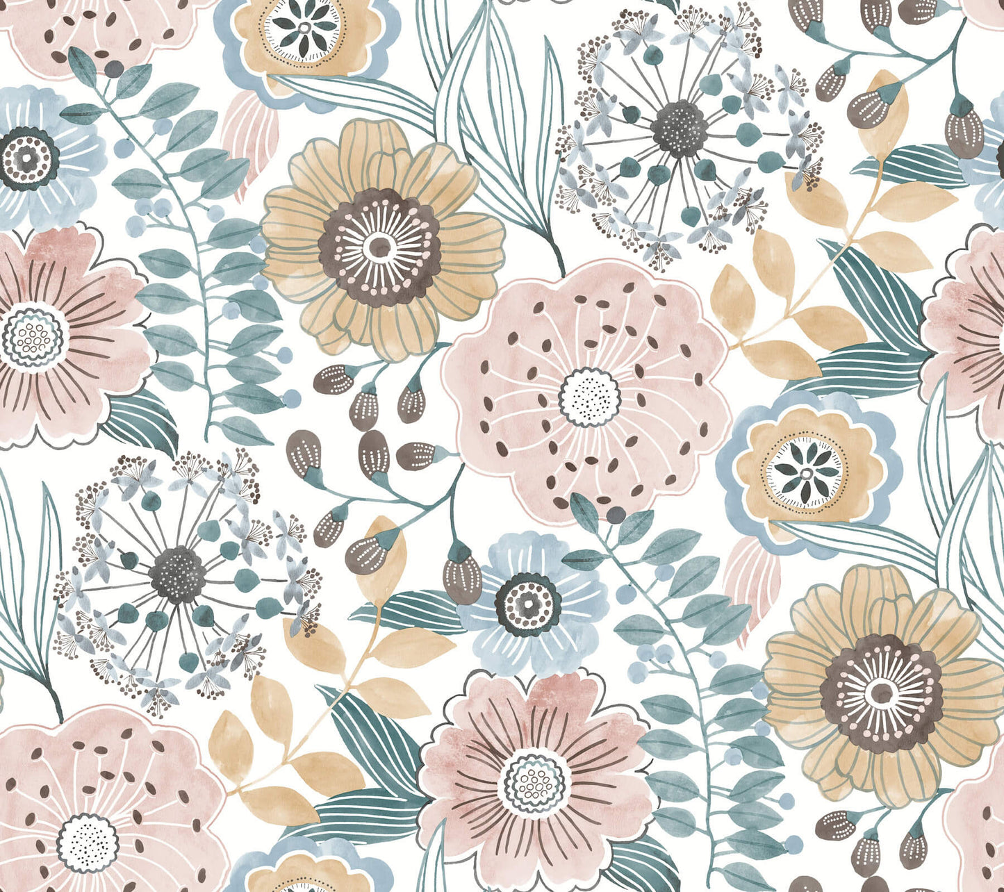 Artistic Bouquet Wallpaper