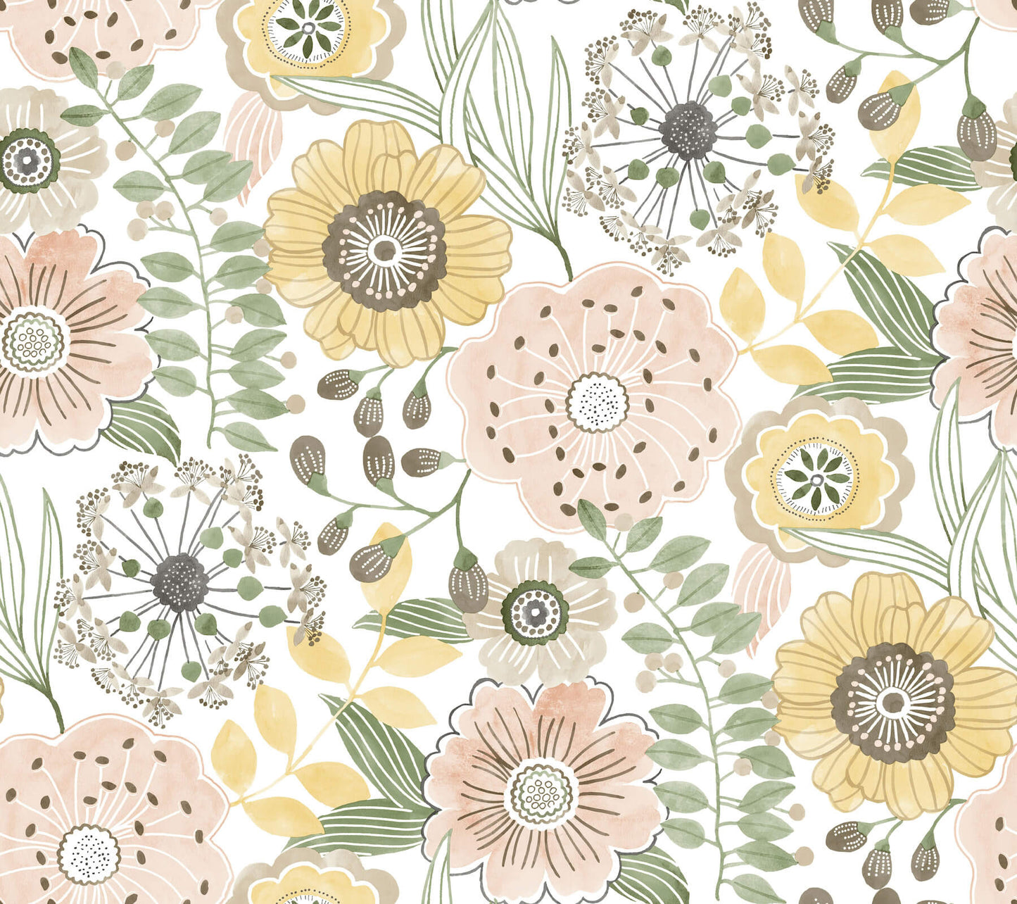 Artistic Bouquet Wallpaper