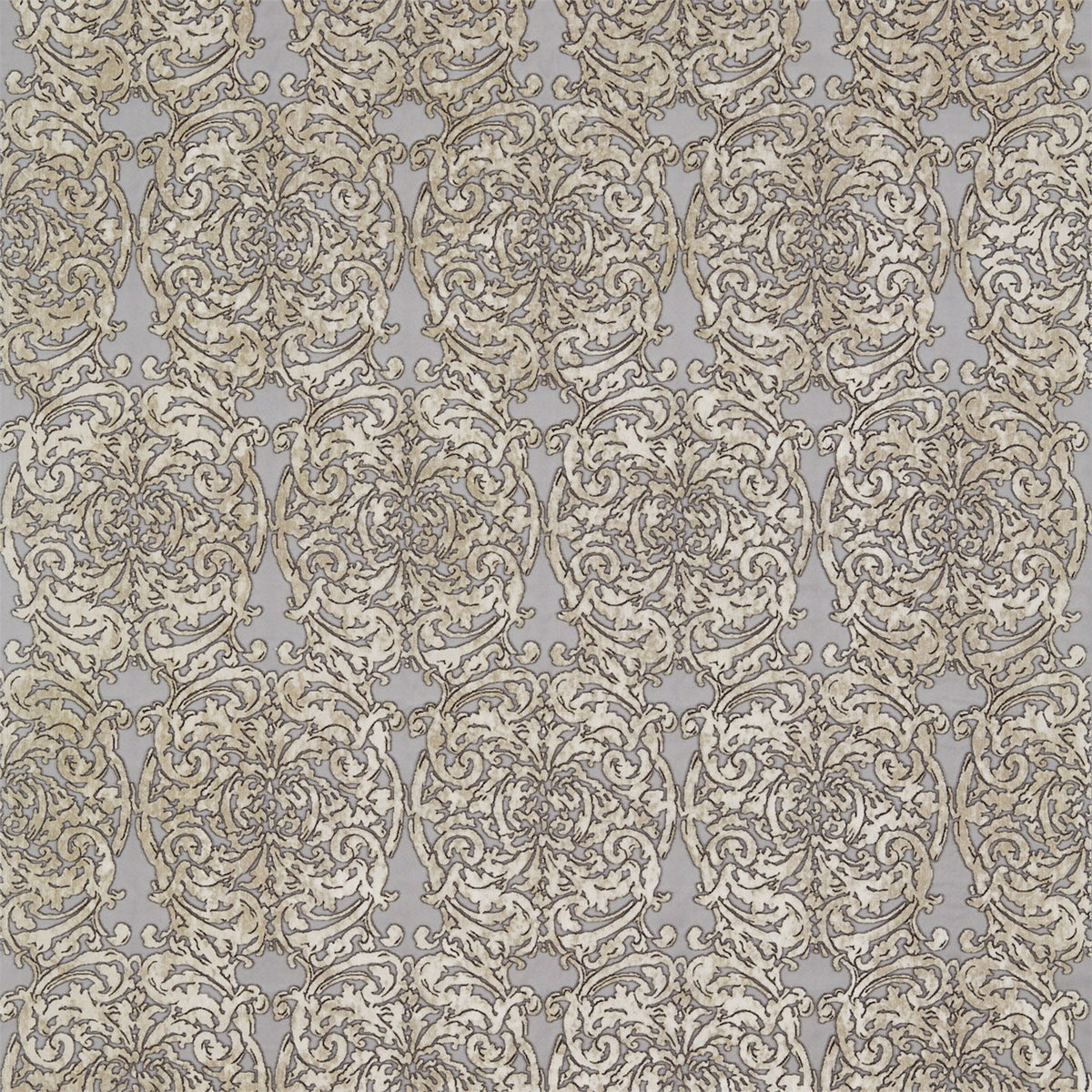 Tespi Silver/Pearl fabric by Zoffany
