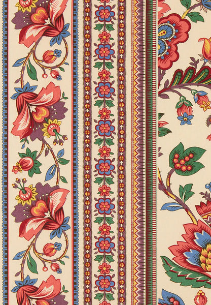 Zénaïde Fabric by Décors Barbares in Original, border detail