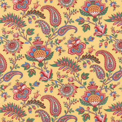 Zénaïde Fabric by Décors Barbares in Yellow