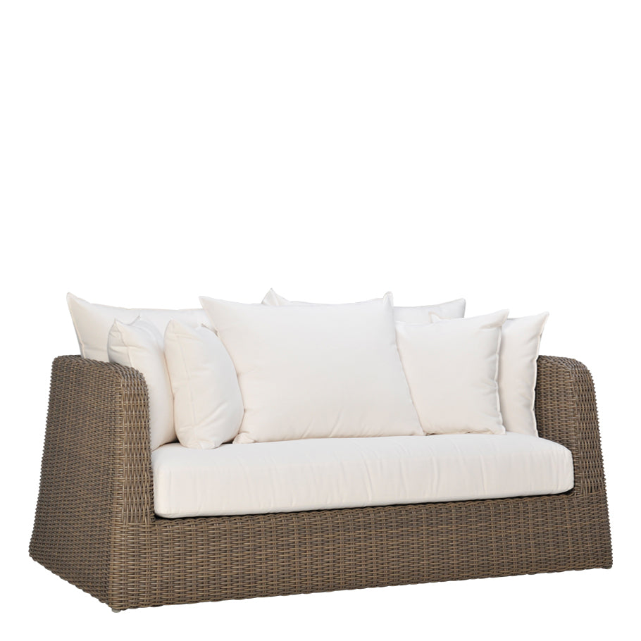 Zeya Sofa 2 Seat by JANUS et Cie in Acacia