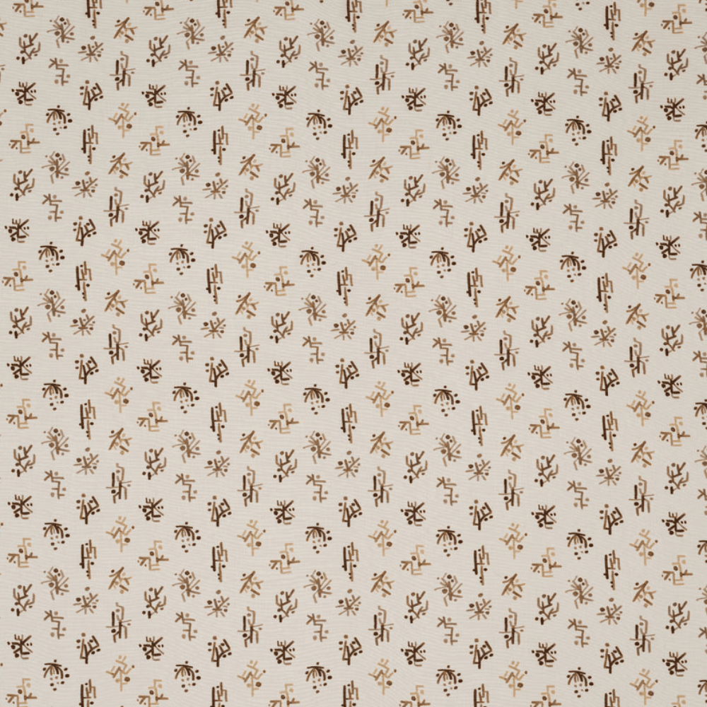 Zimmer Fabric by Ferrick Mason in Brown