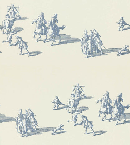 A Walk In The Park Wallpaper by Langelid Von Bromssen Faded Denim