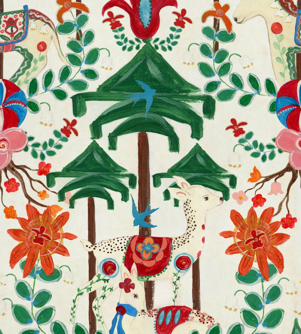A Woodland Tale Wallpaper by MINDTHEGAP Cream