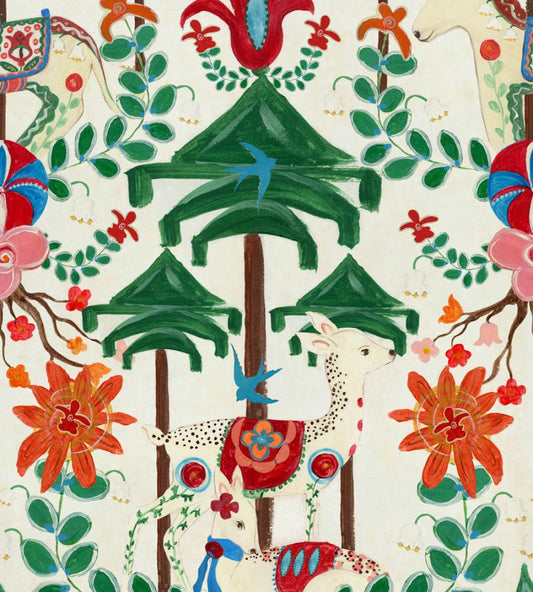 A Woodland Tale Wallpaper by MINDTHEGAP Cream