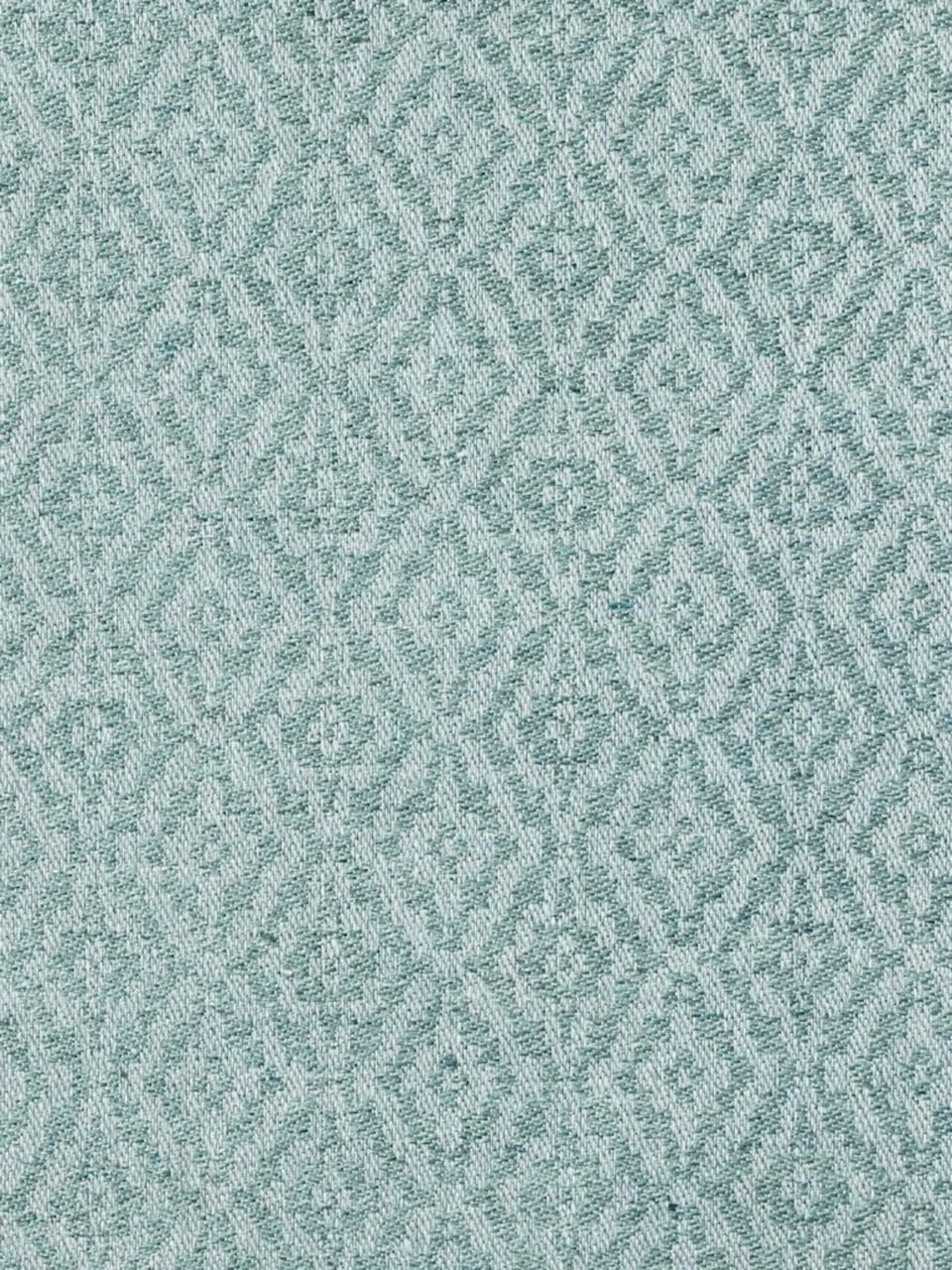 Floret Fabric by Elizabeth Eakins in Celeste Aqua