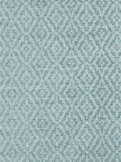 Floret Fabric by Elizabeth Eakins in Celeste Aqua
